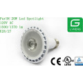 heiße neue Produkte für 2014 weißen Gehäuse Cob führte Strahler 20w LED PAR38 Glühbirnen E27 mit CE, UL-Zulassung